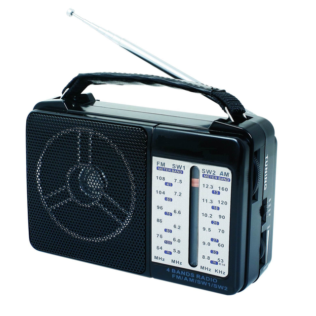 High Quality Portable Solar Radio With Touchscreen Controls and LED Display Teaching Aid for AM FM SW Bands