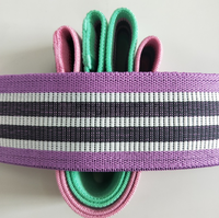 Bandes de Résistance en Tissu Polyester à Prix Usine – Bandes de Yoga Personnalisées pour Hanches et Fessiers, Idéales pour l'Entraînement à Domicile et la Salle de Sport