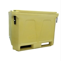 Bac isotherme robuste en LLDPE rotomoulé, empilable, étanche, avec logo personnalisé, 1000L, solide, écologique, recyclable, pour poisson