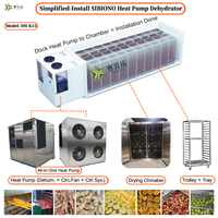 1000KG/partij Sinaasappelschijven Droger |   DH-K15 |   Fruitdroger |   Sinaasappelschijfjesdroger, sinaasappelschijfjes warmtepompdroger, droogmachine