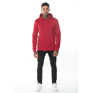 Sweat à capuche personnalisé pour homme, coupe classique, 100% coton, hiver, style streetwear vintage, broderie 3D, fermeture éclair sur le devant, respirant, séchage rapide - Product Image 1