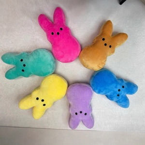 Conejo de Peluche de Pascua, Lindos Juguetes de Peluche de Conejo de Dibujos Animados Estilo Insta, Muñeco de Conejo de Pascua Suave y Abrazable, Decoración de Conejo con Orejas Largas, Juguete de Animal - Product Image 6
