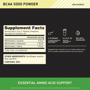 OEM/ODM Personalizable BCAA Post-Entrenamiento Polvo 2:1:1 Proporción <span class=keywords><strong>Amino</strong></span>ácidos Polvo 5000mg Soporte muscular y suplemento de recuperación - Product Image 5