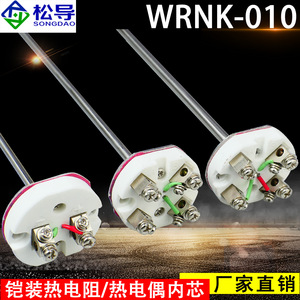 Núcleo de Termopar Blindado WRNK-010, Sensor de Termopar K/E, Detector de Temperatura de Resistencia PT100 Ensamblado, Flexible - Product Image 2