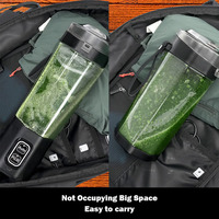 Nieuwe Trendy 700Ml Gym Gebruik Proteïne Shaker Met Drinktuit Usb Oplaadbare Blender Juicer Blender Draagbare Blender