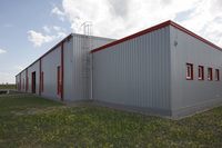 Taller de Estructura de Acero Modular de Alta Resistencia y Precisión, Apto para Cocheras, Garajes y Almacenes
