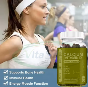 ASAP OEM Soporte óseo Calcio Vitamina D Gomitas Suplemento dietético para niños Calcio Vitamina D Gomitas - Product Image 2