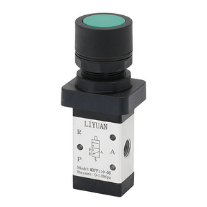 Válvula Neumática Manual LiYuan M3PF110-06, Interruptor de Control de Presión de 0-1.0Mpa para Uso Industrial - Product Image 1