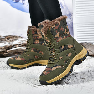 Venta al por mayor de invierno <span class=keywords><strong>para</strong></span> hombres botas cómodas engrosadas antideslizantes <span class=keywords><strong>para</strong></span> hombres botas de nieve cálidas - Product Image 2
