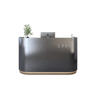 Outdoor Waterproof <b>Reception</b> Desk Weather Resistant Front <b>Counter</b> for Scenic Park Service - Product Image 6
