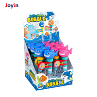2 en 1 Baguette à bulles Shark Hand Toy Ocean Adventure Music Bubble Stick for Kids Outdoor Play and Beach Fun