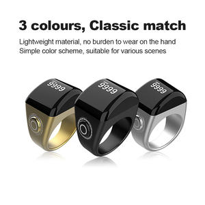 Anillo inteligente Equantu QB702 Pro Zikr con contador Tasbih, pantalla OLED, sincronización Bluetooth, herramienta de oración, regalo islámico, anillo Tasbeeh. - Product Image 4