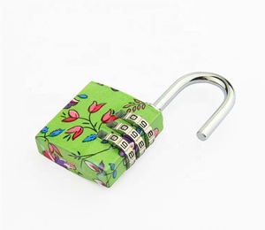 Hộp Mật Khẩu 30Mm Chất Lượng Cao Và Bảo Mật, A04-AC303 Vỉ Đôi AJF Kết Hợp Padlock Sáng Màu Anodize Nhôm Chất Lượng Cao Và Bảo Mật - Product Image 4