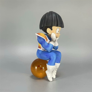 19cm Hotsale Dragon DBZ Son Gohan Sit on Ball <span class=keywords><strong>Golden</strong></span> Warrior <span class=keywords><strong>Manga</strong></span> colección modelo PVC Anime figura estatuas regalos juguetes para niños - Product Image 3
