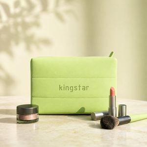 Custom Logo Neoprene Cosmetic <b>Bag</b> Soft Padded <b>Large</b> Capacity <b>Makeup</b> Pouch Travel Toiletry Organizer <b>Bag</b> for Women Wholesale - Product Image 1