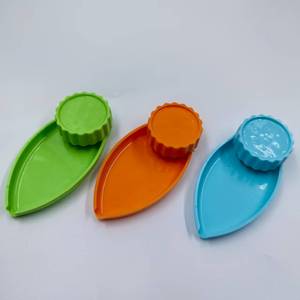 Molinillo de hierbas de plástico con logotipo personalizado al por mayor, 2 piezas, molinillo de hierbas de plástico acrílico seco para especias y tabaco - Product Image 5