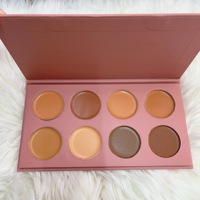 Palette de fond de teint correcteur de couleur professionnel 8 couleurs