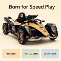 Mobil Listrik Anak Model F1, Mainan Mobil Balap Formula dengan Lampu LED, Grosir, Supplier OEM ODM