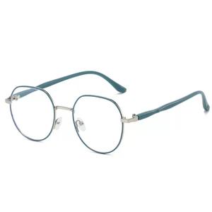 แว่นตาป้องกันแสงสีฟ้าทรงวงรีสำหรับผู้หญิง กรอบเต็ม หลากสี น้ำหนักเบา แว่นตาป้องกันสำหรับใช้ในชีวิตประจำวัน - Product Image 3