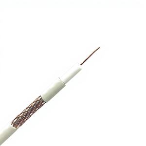 Câble coaxial RG6 en bobine de papier de 100 m, tresse à 90% de densité - Product Image 3
