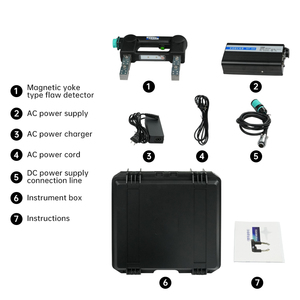 Cầm tay tích hợp từ tính phát hiện lỗ hổng hạt điện từ phát hiện lỗ hổng ách với từ tính - Product Image 4