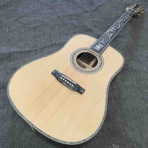 Guitarra Acústica Deluxe Dreadnought MT D45 <span class=keywords><strong>de</strong></span> 41 Pulgadas con Tapa <span class=keywords><strong>de</strong></span> Abeto, Fondo y Aros <span class=keywords><strong>de</strong></span> Palisandro, Incrustación <span class=keywords><strong>de</strong></span> Árbol <span class=keywords><strong>de</strong></span> la Vida y Pestillo <span class=keywords><strong>de</strong></span> Hueso - Product Image 1