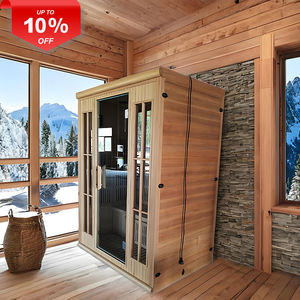 <span class=keywords><strong>Sauna</strong></span> en céramique pour 2 à 3 personnes avec chambre pour 2 personnes avec pruche canadienne et panneau de commande Vente chaude - Product Image 3