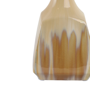 Vaso Decorativo in Ceramica Smaltata Bicolore, Vaso Scultoreo per Fiori, per Soggiorno, Arredamento Casa, Cucina, Camera da Letto - Product Image 5