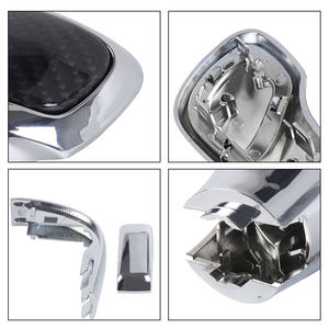 Cubierta Decorativa para Palanca de Cambios de Fibra de Carbono Real para Volkswagen <span class=keywords><strong>Polo</strong></span> Golf T-ROC Jetta Passat Touareg Tiguan CC Beetle - Product Image 4