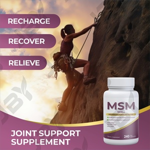 Suplemento JBY OEM&ODM para el Soporte Articular y la Salud Ósea con Glucosamina, Condroitina y MSM en Cápsulas de Gel Suave, 240 Unidades - Product Image 3