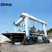 Lève-bateau pour yacht de marina, application large pour la construction navale