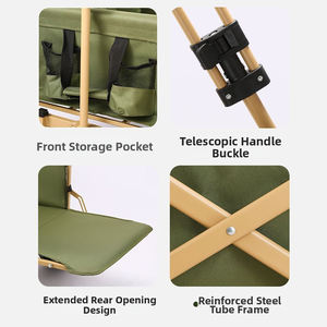 E-RIKE pliable 350L grande capacité Camping <span class=keywords><strong>Wagon</strong></span> pliable panier utilitaire extérieur pliant plage <span class=keywords><strong>Wagon</strong></span> - Product Image 6