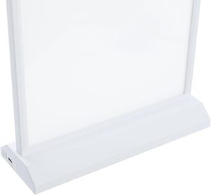 ป้ายเมนู LED แบบตั้งโต๊ะ A4 สองด้าน ชาร์จไฟได้ กล่องไฟโฆษณาสำหรับร้านอาหาร บาร์ โรงแรม งานแต่งงาน - Product Image 3