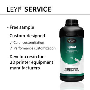 LEYI DSP01 Hard <span class=keywords><strong>Splint</strong></span> Resin Hoge-Precisie Vloeibare Hars Lichtuithardende Transparante Occlusale Splints Boorjigten 1kg 100% - Product Image 5