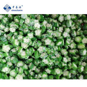 Gombo surgelato certificato Sinocharm Per tonnellata prezzo 10kg alla rinfusa fetta di gombo giallo congelato <span class=keywords><strong>IQF</strong></span> 5mm - Product Image 1