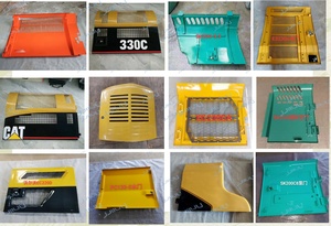 Set Porte Vuote per Escavatore EC460 - Porta di Accesso al Motore e Pannello Laterale della Cabina |   Parti di Ricambio per Carrozzeria Esterna - Product Image 5