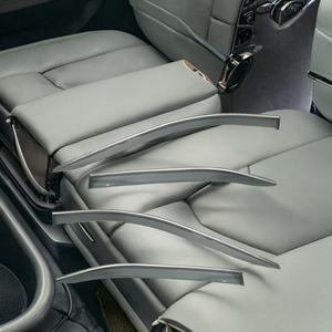 Déflecteurs de vent pour vitres latérales de voiture BYD DOLPHIN 2022 2023 2024 2025, pare-pluie avec visières de ventilation à coller, accessoires extérieurs - Product Image 3