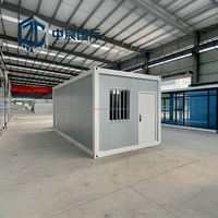 Module de bureau mobile préfabriqué en acier Zhongchen, design moderne détachable pour maison conteneur, habitation ou salle d'exposition