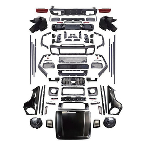 Kit de carrosserie sport 2024 W464 Sport63 pour Mercedes-Benz Classe G (W463) 2002-2018 : pare-chocs avant et arrière, lèvre de pare-chocs, capot, phares - Product Image 2