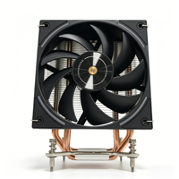 4HW-12B-9YNDG1 120mm CPU Cooler 4 Heatpipe ARGB PWM Fan Quiet Heatsink Sync RGB for Intel LGA1700/1851 AMD AM4 AM5