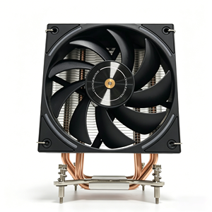 ชุดระบายความร้อนซีพียูขนาด 120 มม. 4 ฮีทไปป์ พัดลม ARGB PWM เงียบ <span class=keywords><strong>ซิงค์</strong></span> RGB สำหรับ Intel LGA1700/1851 AMD AM4 AM5 สำหรับพีซีเกมมิ่ง - Product Image 6