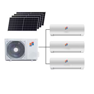 เครื่องปรับอากาศพลังงานแสงอาทิตย์ JFY ขนาด 12000BTU 18000BTU 24000BTU 1.5HP 2HP 3HP ระบบไฮบริด ACDC รุ่น KFR-35GW/AC/DCB1 สำหรับใช้ในครัวเรือน - Product Image 1