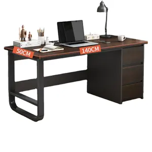 Modern Custom Steel Wood Wooden Style Staff Study Computer Office Desk