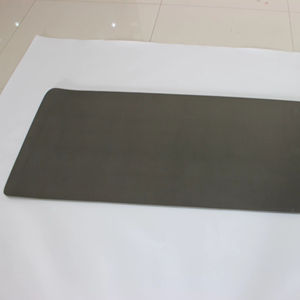 <span class=keywords><strong>BESAY</strong></span> Workout Gym Studio Wall Hanging Custom Hard Thick Black TPE Fitness Yoga Mat - Product Image 1