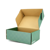 Caja de Embalaje de Zapatos Ecológica Personalizada, Caja de Cartón Corrugado para Envío, Tamaño Personalizado con Impresión de Logotipo