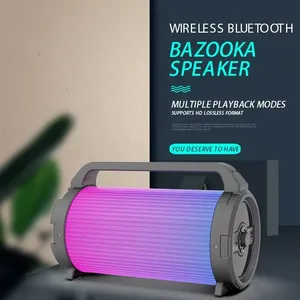 Draagbare Bluetooth Microfoon Karaoke Surround Sound Systeem Luid Boombox Speaker