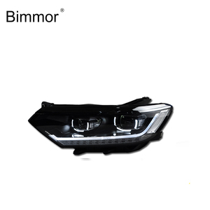 Bimmor Tự Động Đèn Pha Cho <span class=keywords><strong>VW</strong></span> Passat B8 2016-2019 Đèn Pha <span class=keywords><strong>Halogen</strong></span> Nâng Cấp Để LED Đèn Pha Cắm Và Chơi Nhà Máy Thay Thế - Product Image 3