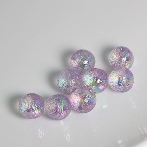 2025 perles de glacier de gelée de peau froissée de haute qualité perles acryliques pour bricolage matériel fait à la main chaînes de téléphone portable accessoires - Product Image 3