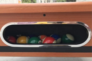 Factory Supplier 6ft 7ft Modern 3 in 1 Multi <strong>Game</strong> Billiard <strong>Table</strong> Pool Dining <strong>Table</strong> Tennis <strong>Combo</strong> - Product Image 6