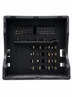 Faisceau de câblage audio et d'alimentation Quadlock 40 broches pour autoradio Android, conducteur en cuivre pur, compatible PVC pour adaptateur décodeur CANBUS
